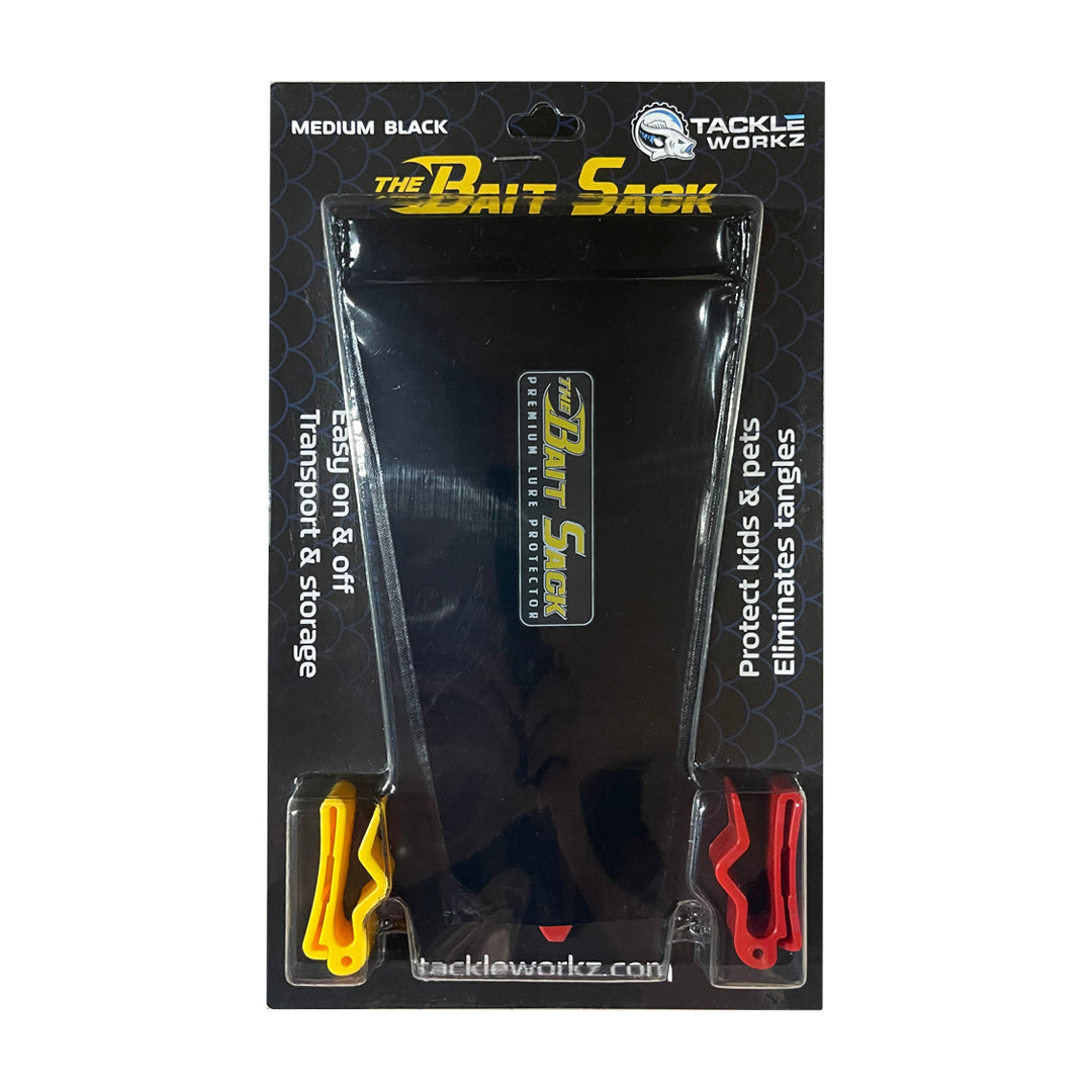cal coast fishing bait sack lure protector Bait Sack Lure Protector Black – TackleWorkz