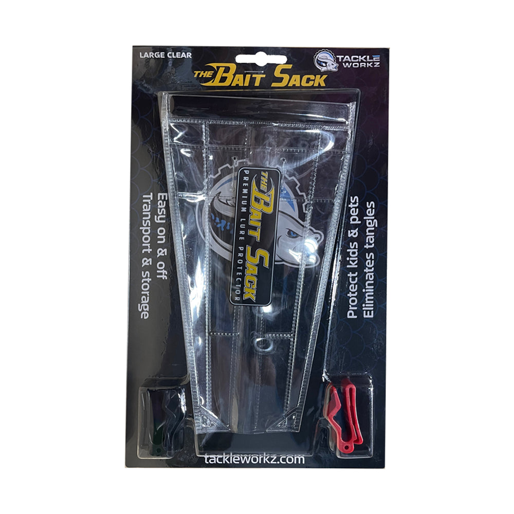 cal coast fishing bait sack lure protector Bait Sack Lure Protector Clear – TackleWorkz