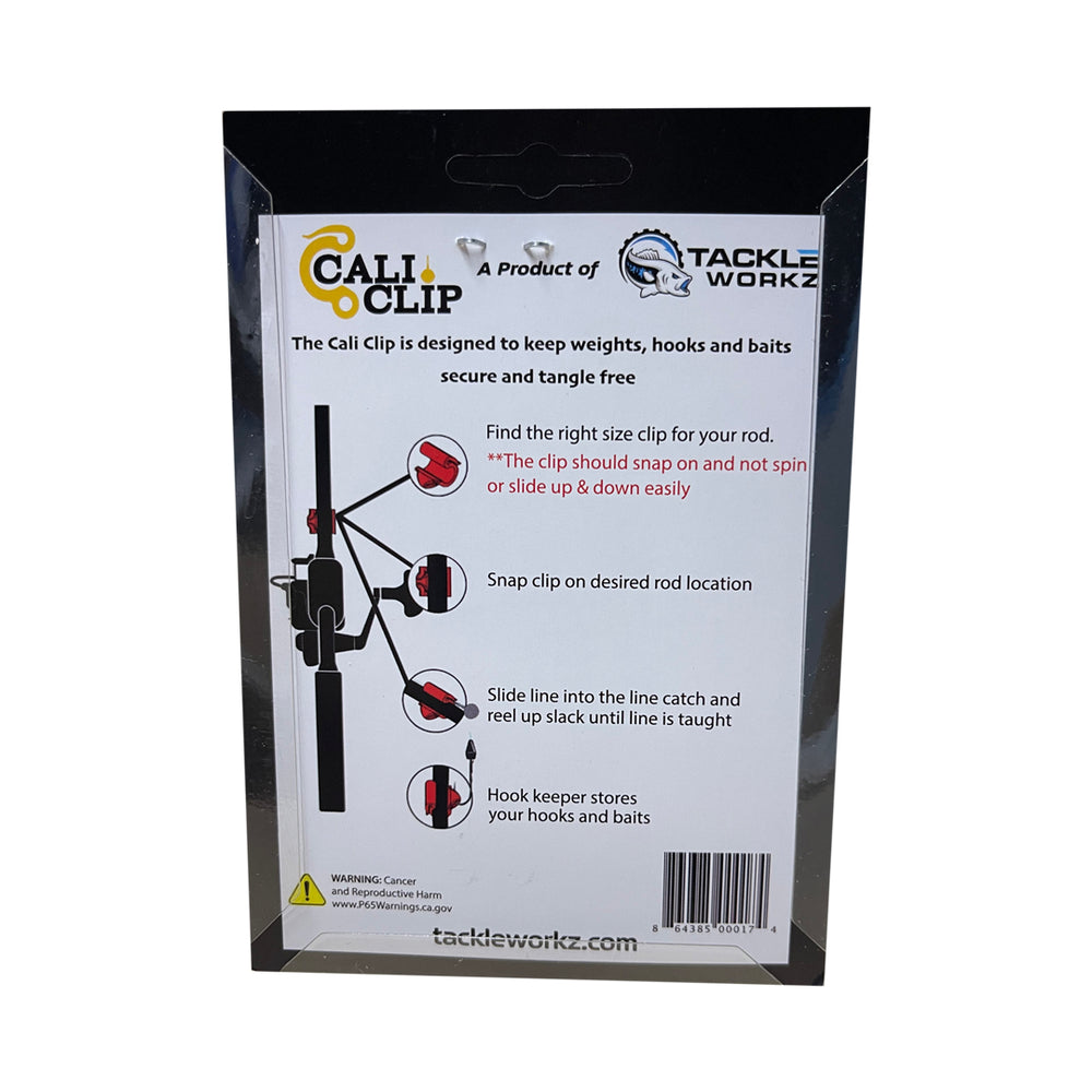Tackle Workz Cali Clip: The Ultimate Weight & Hook Keeper – TackleWorkz
