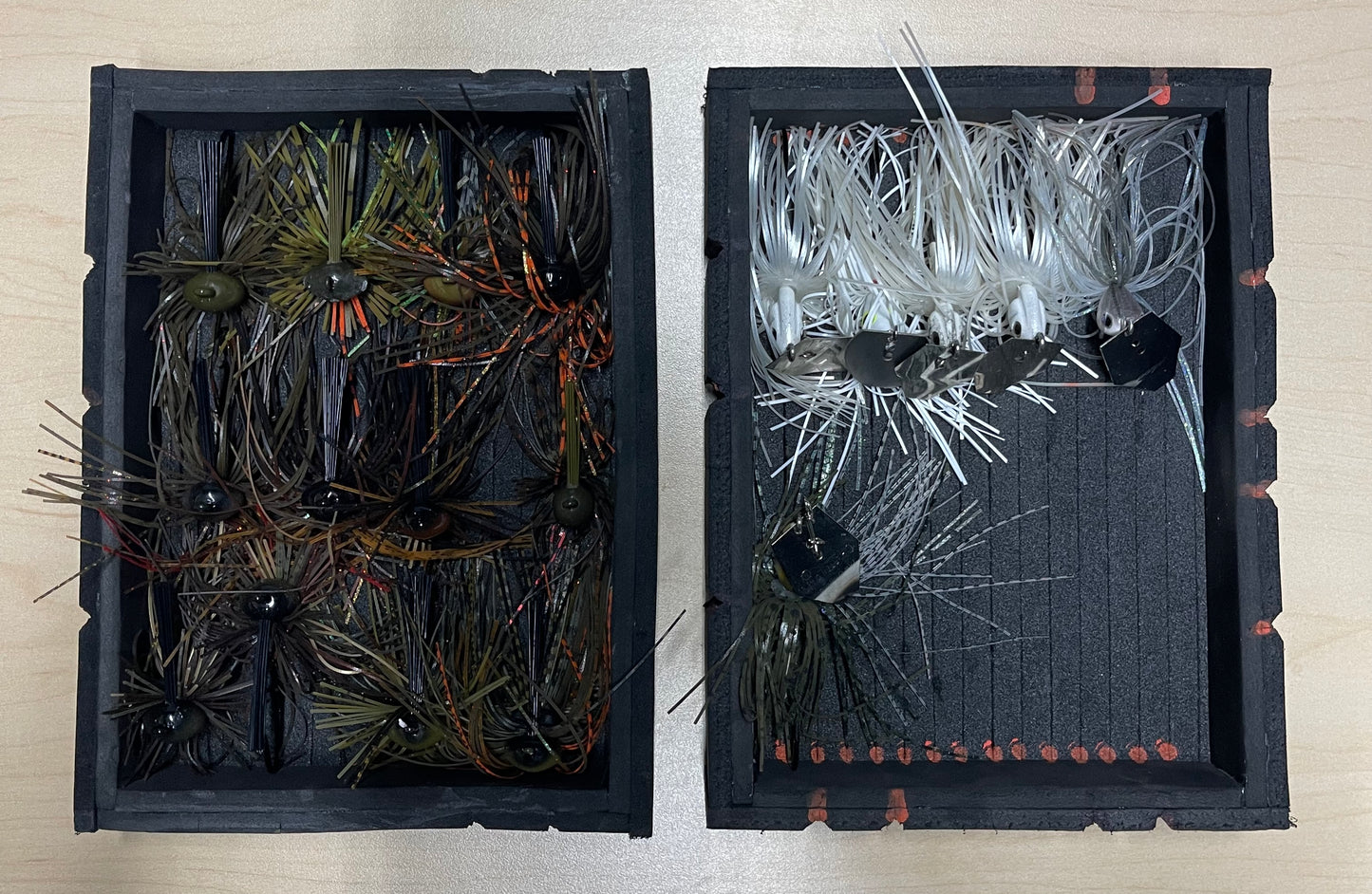 Jig-Bladed jig insert