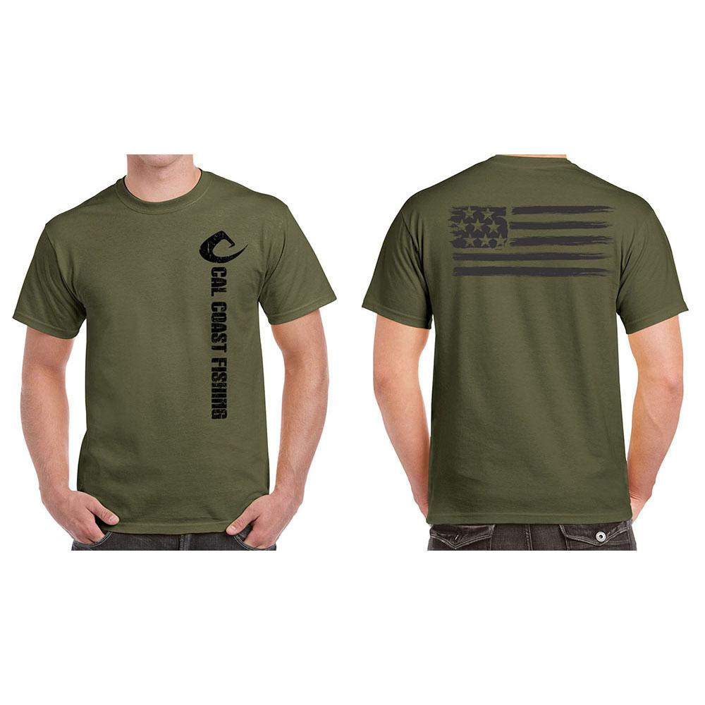 Fishing T-Shirts CCF Military Green T-Shirt – TackleWorkz