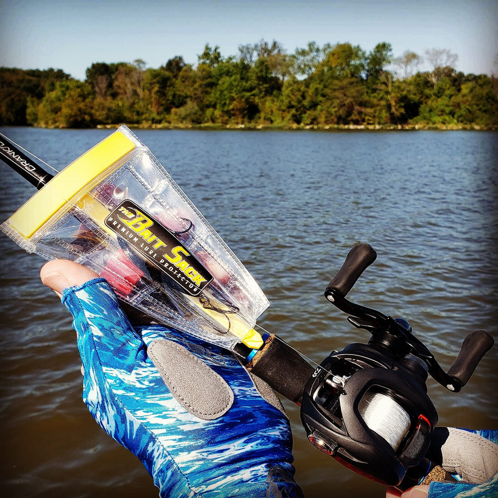 cal coast fishing bait sack lure protector Bait Sack Lure Protector Clear – TackleWorkz